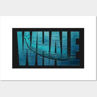 whale Posters and Art